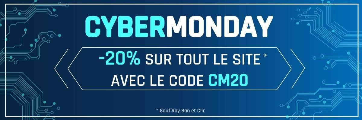 Cyber Monday 2025 : -20% sur une grande sélection de lunettes de marque