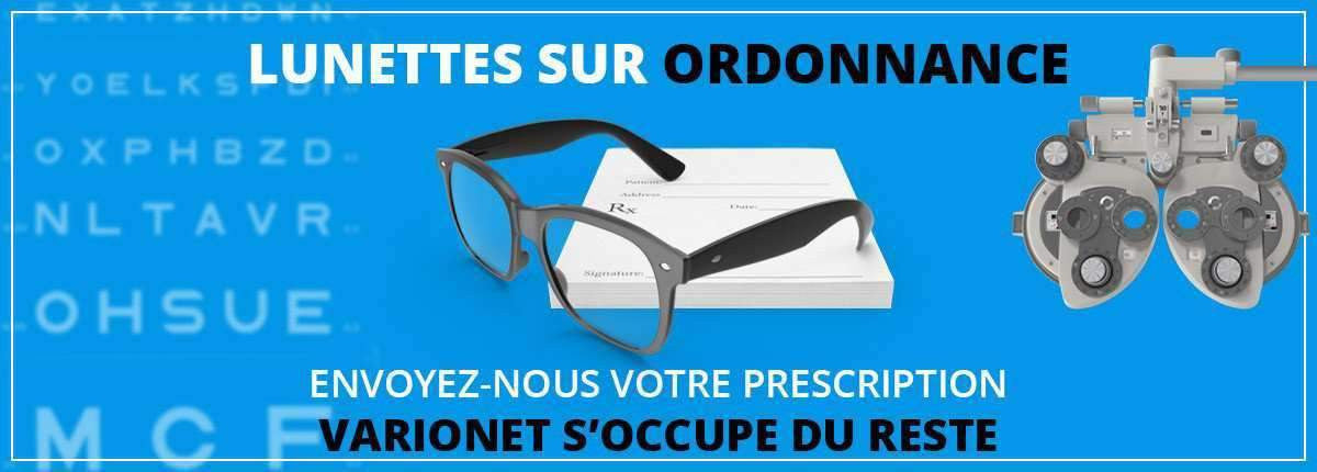 Lunettes sur ordonnance