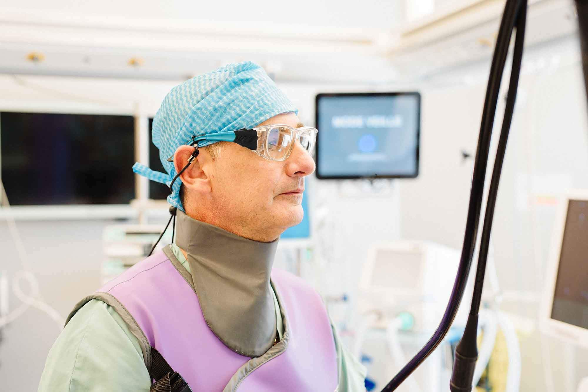 Lunettes de Radioprotection au plomb à la vue verre Verre