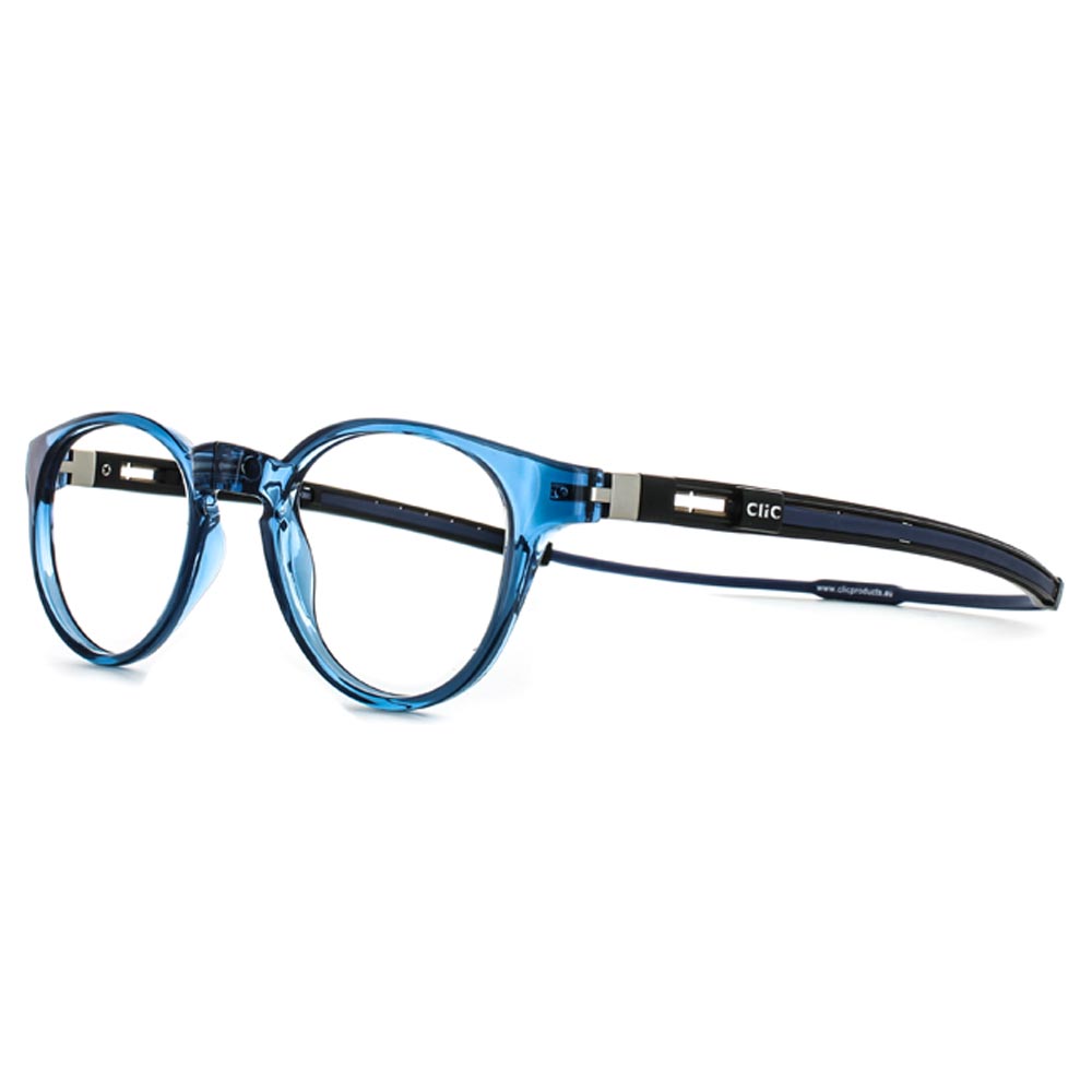 Lunettes Clic Tube pantos bleu lunette loupe pantos avec aimant clic Varionet