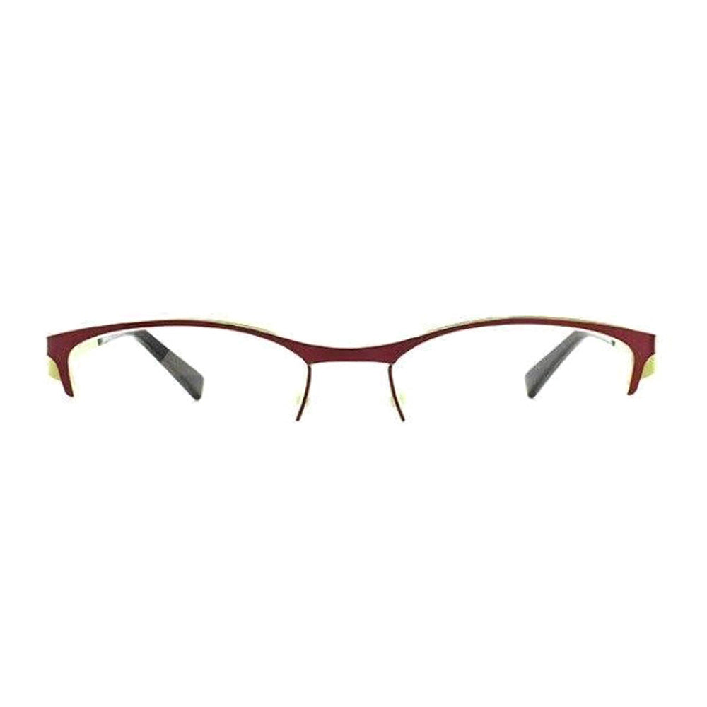 Lunettes Titanium Flex PR1512 rouge lunette demi cerclee femme titane Varionet