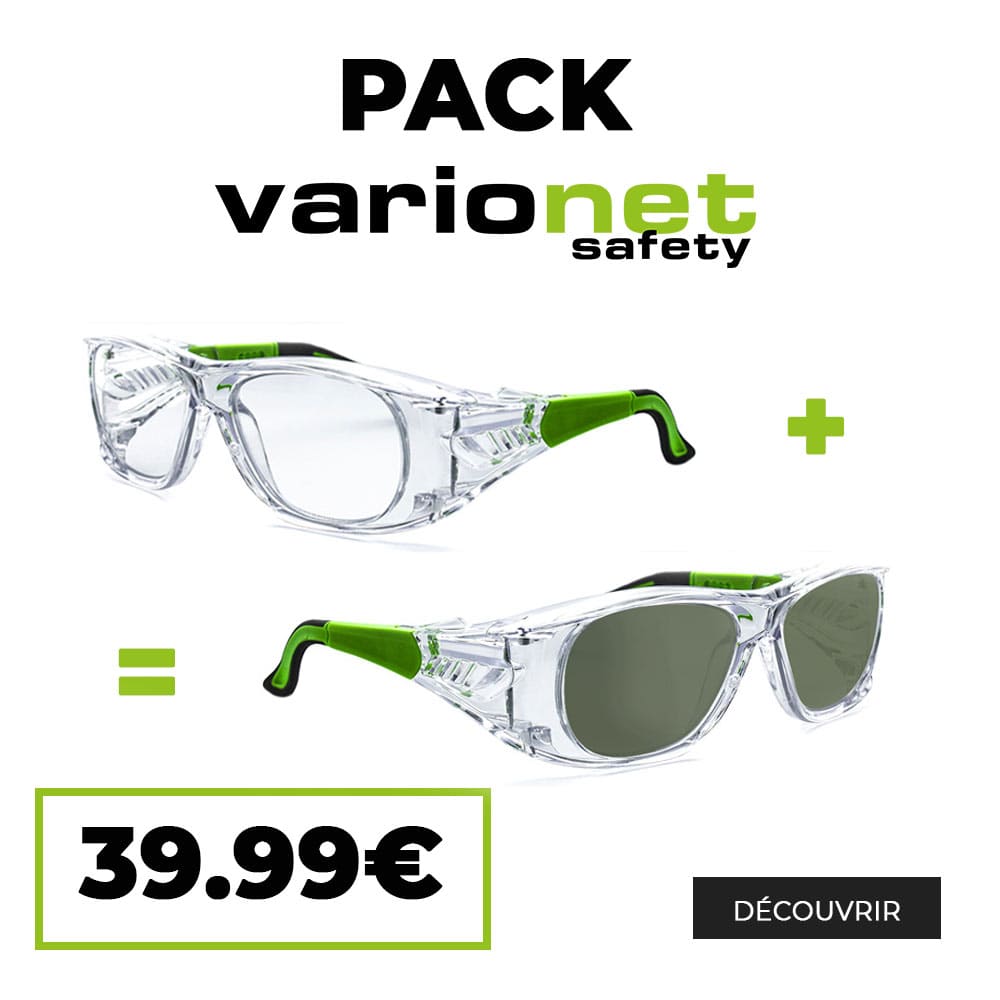 Lunettes de protection Varionet Safety lunettes de sécurité à la