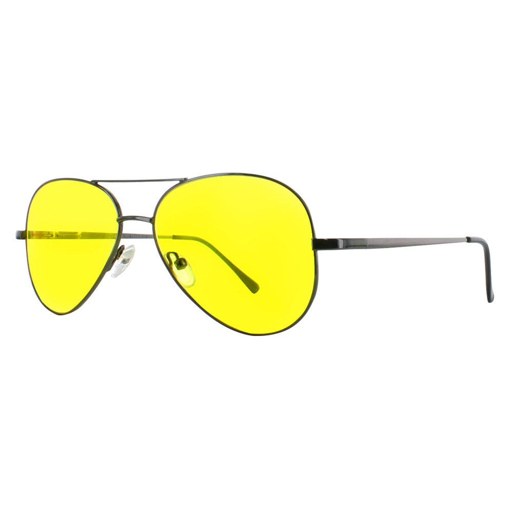 Lunettes de conduite de nuit HD vert jaune anti-éblouissement vision  teintées lu