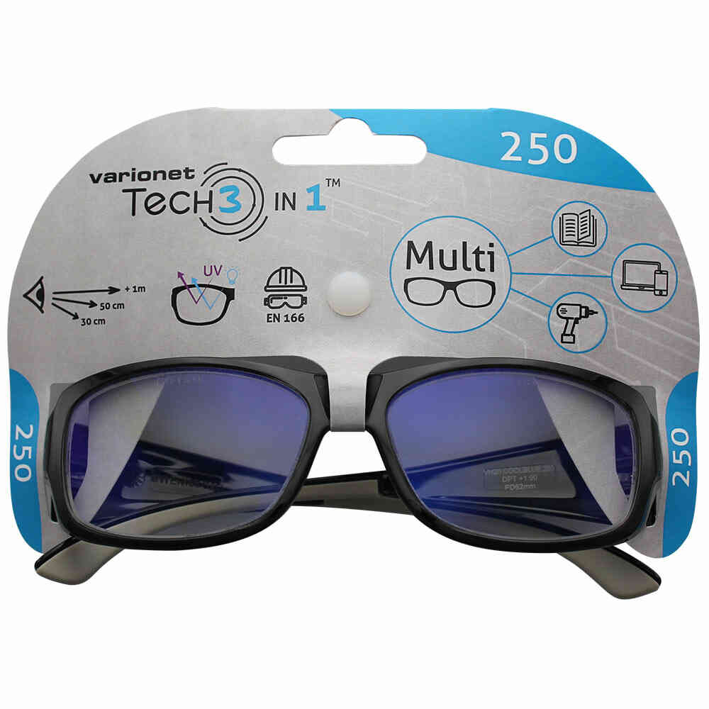 Lunettes de protection la vue Varionet Safety Tech 3 Noir