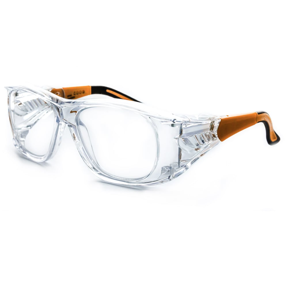 gomooy Lunette De Protection Travail Bricolage Lunettes De La Prévention  Des Accidents Transparent Et Anti Buée Compatible Avec Masque À Gaz 710  Equipement Casque De Chantier : : Bricolage